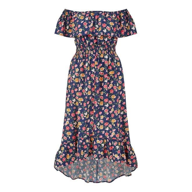 Bardot Off-The-Shoulder Maxi A-Line Dress
