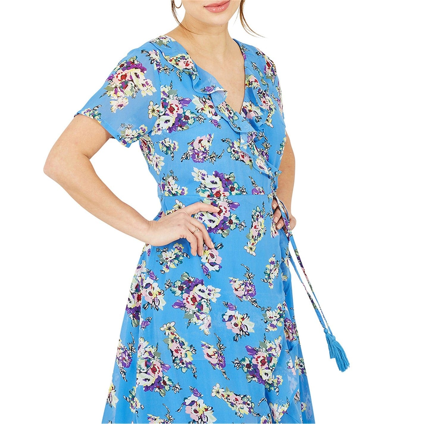 Yumi wrap dress discount