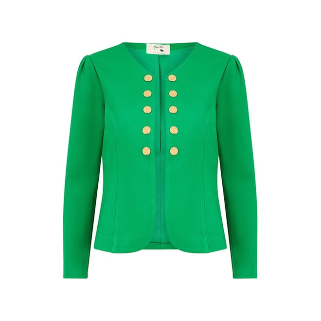 Ponte Military Button Blazer