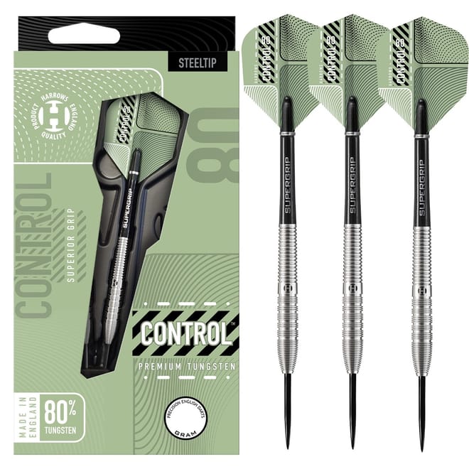 Control Tapered 80 Percent  Tungsten Darts