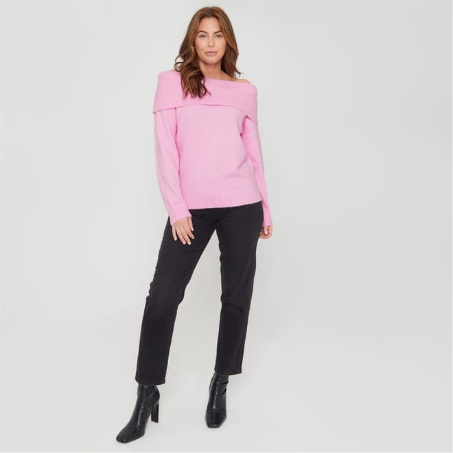 Off Shoulder Bardot Sweater