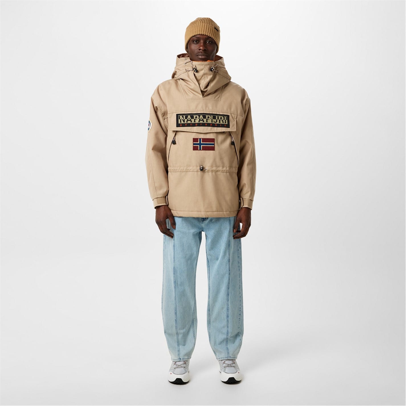 Beige Napapijri Skidoo Jacket Get The Label