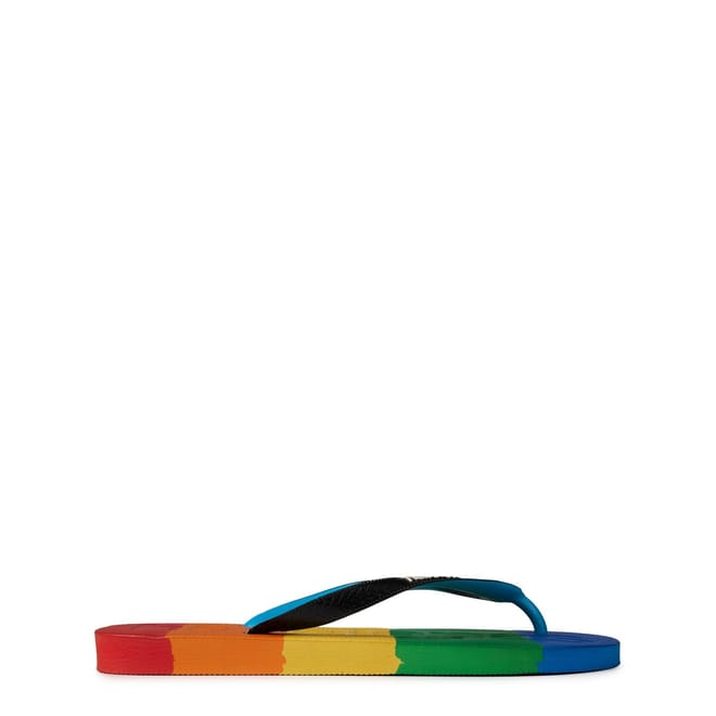 Logomania Color Block Flip Flops