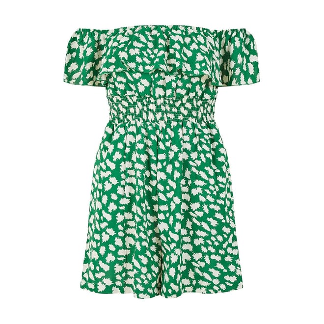 Off Shoulder Sleeveless Playsuit