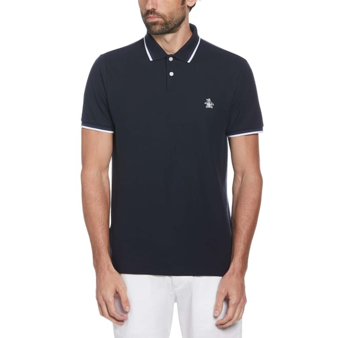 Tipped Pique Polo Shirt