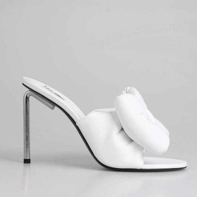 Nappa Bow High Allen Pointed Heels