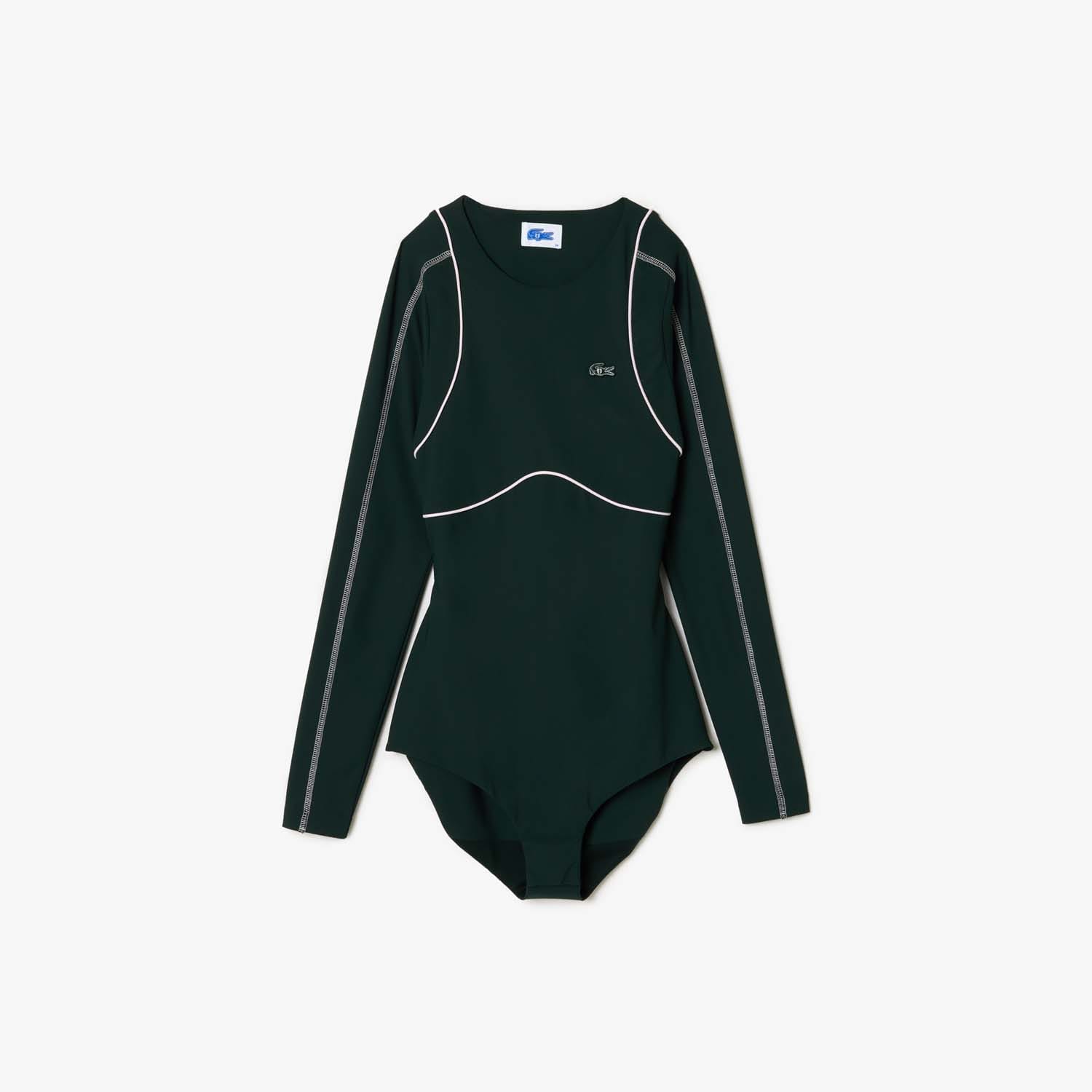 Green Lacoste Lacoste x Eleven by Venus Long Sleeve Bodysuit Get The Label