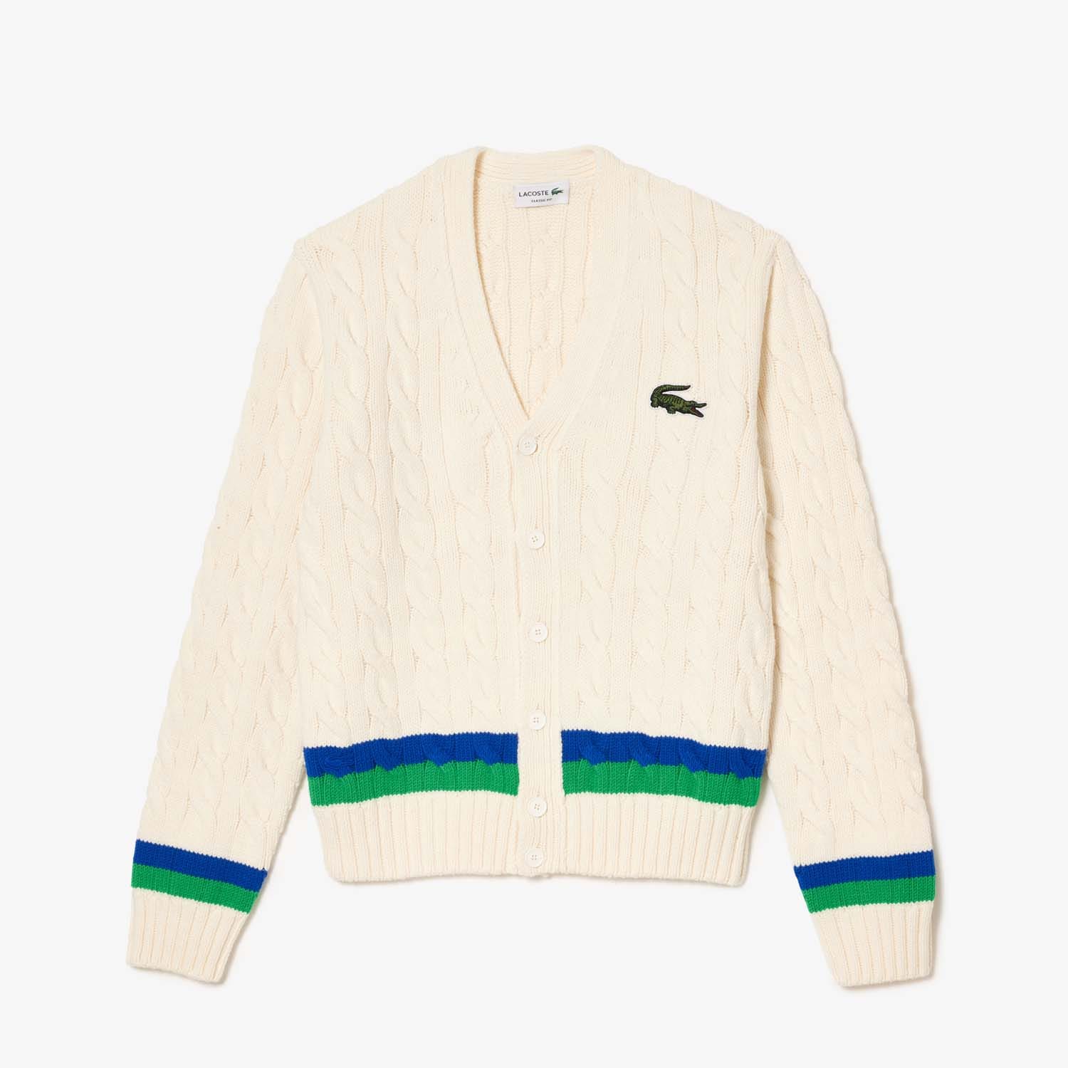 Lacoste zip up cardigan on sale