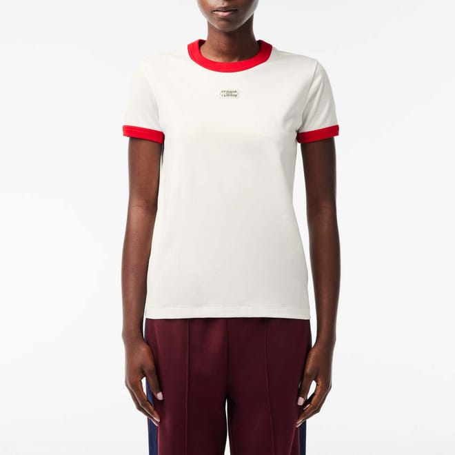Slim Fit Cotton Tennis T-Shirt
