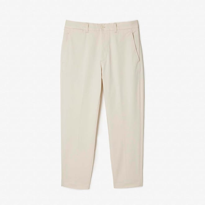 Stretch Cotton Tapered Chinos