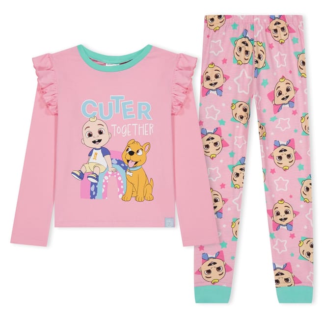 Long Sleeve Crew Neck Pyjama Set