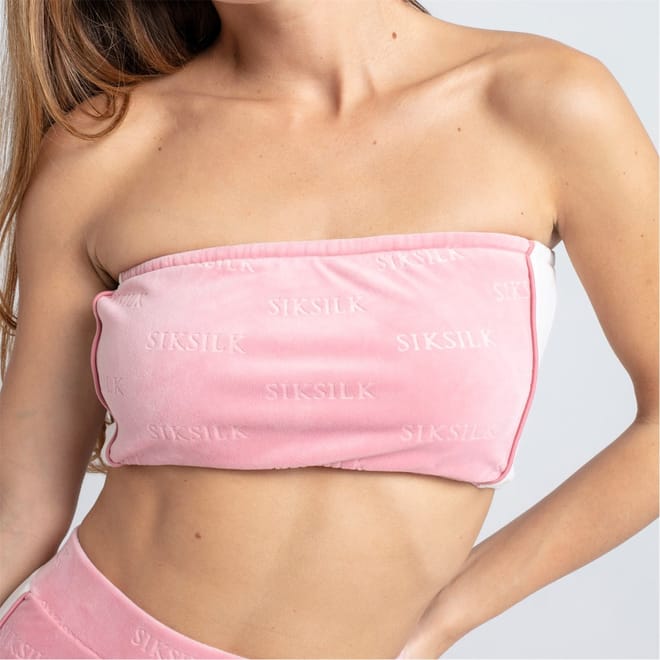 Cropped Off The Shoulder Bandeau Top