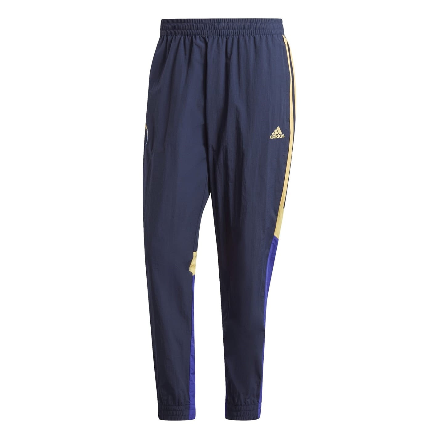 Purple adidas Real Madrid Woven Tracksuit Bottoms Get The Label