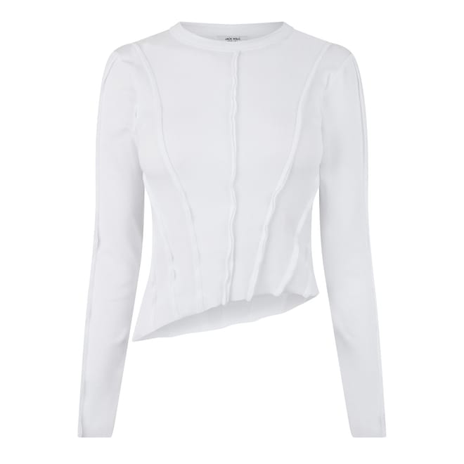 Seamdetail Slim Fit Crew Neck T-Shirt