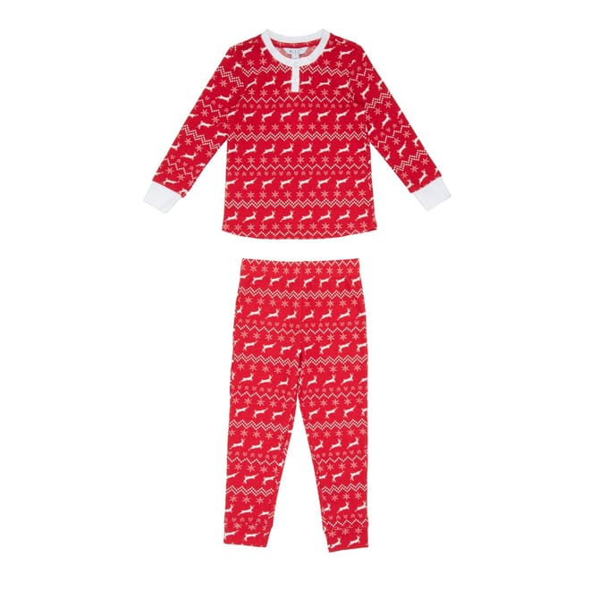 Fairisle Reindeer Pyjama Set
