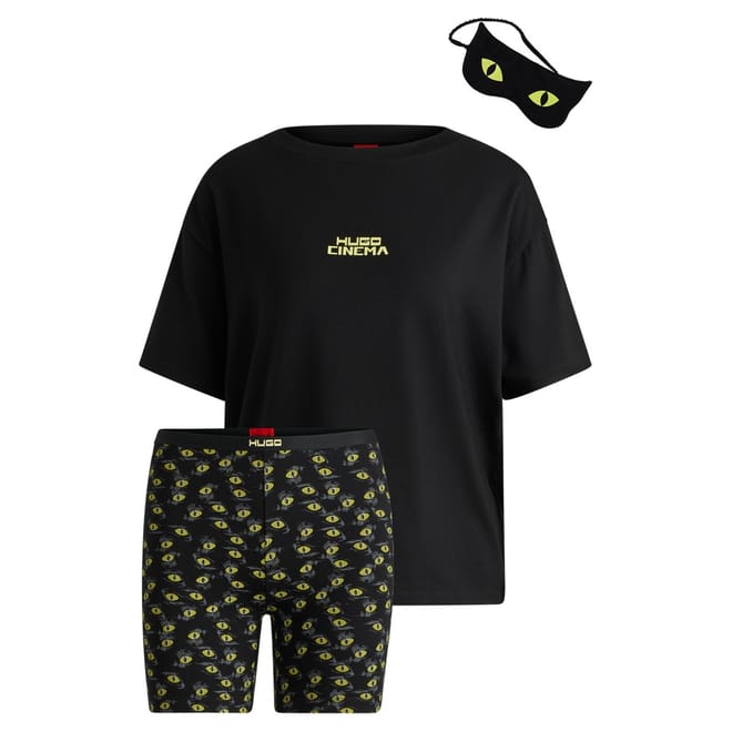 Cat Graphic Pyjama Set