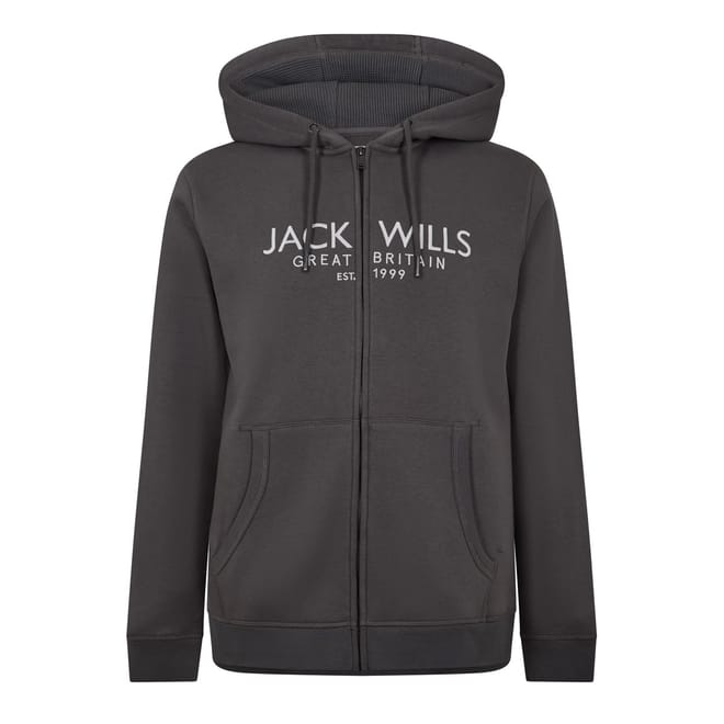 Graphic Zip Hoodie