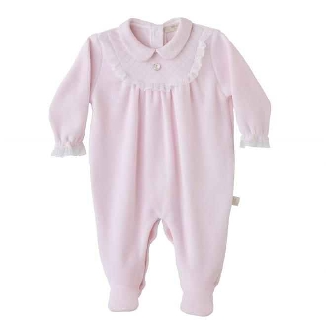 Frill Collared Neck Long Sleeve Onesie