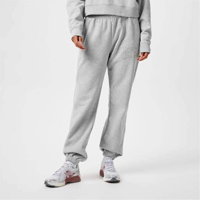 Neat Cuff Lettering Joggers