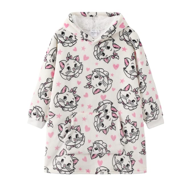 Cat Graphic Hooded Dressing Gown
