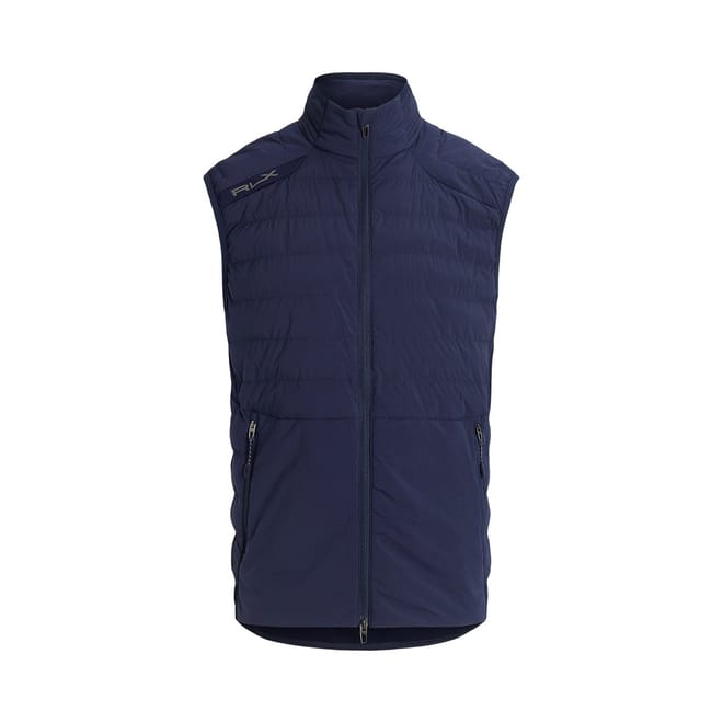 Mock Neck Full-Zip Regular Fit Vest