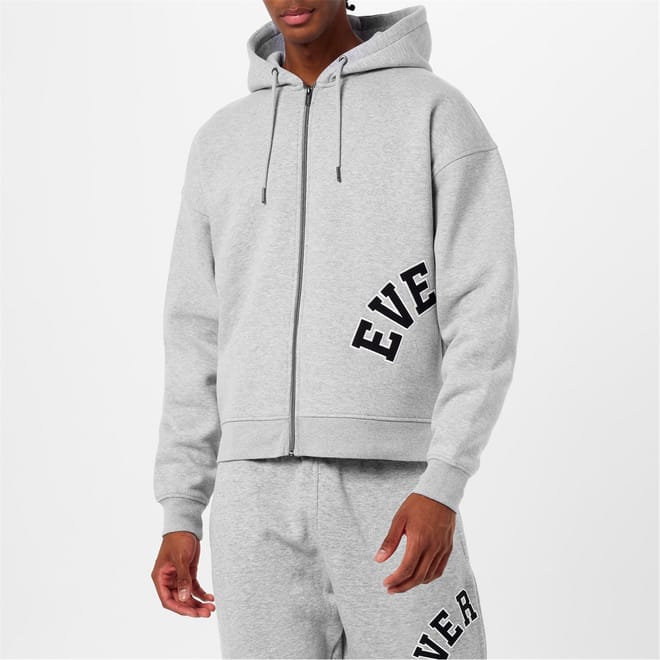 Large Logo Zip Hoodie