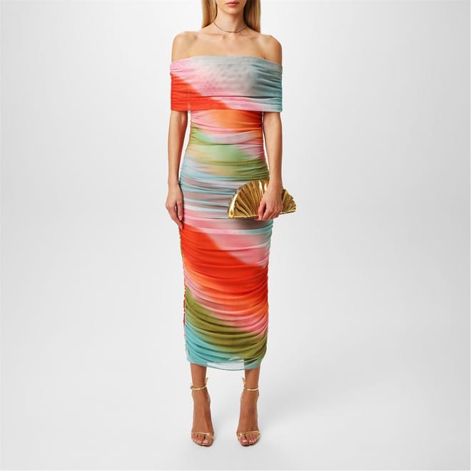 Ombre Mesh Dress