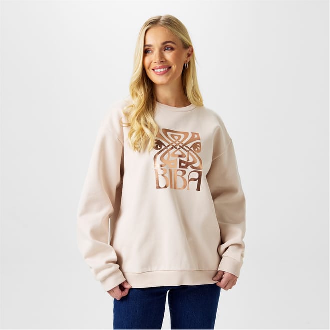 Logo Crew Neck Regular Fit Sweatshirt