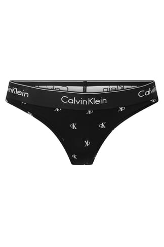 Black Calvin Klein Thong - Get The Label