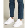 Leather Low Top Trainers