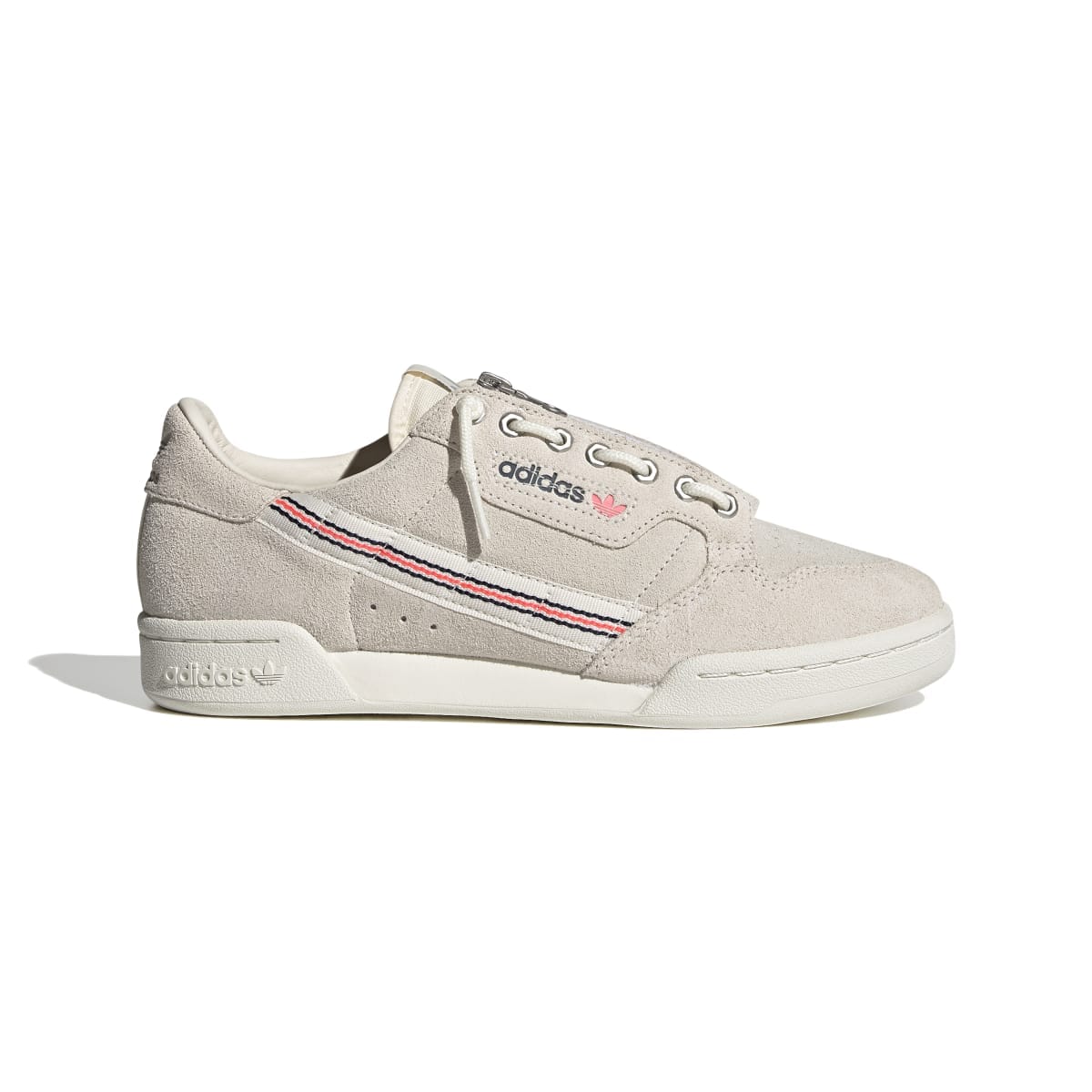 White adidas Originals Continental 80 Trainers - Get The Label