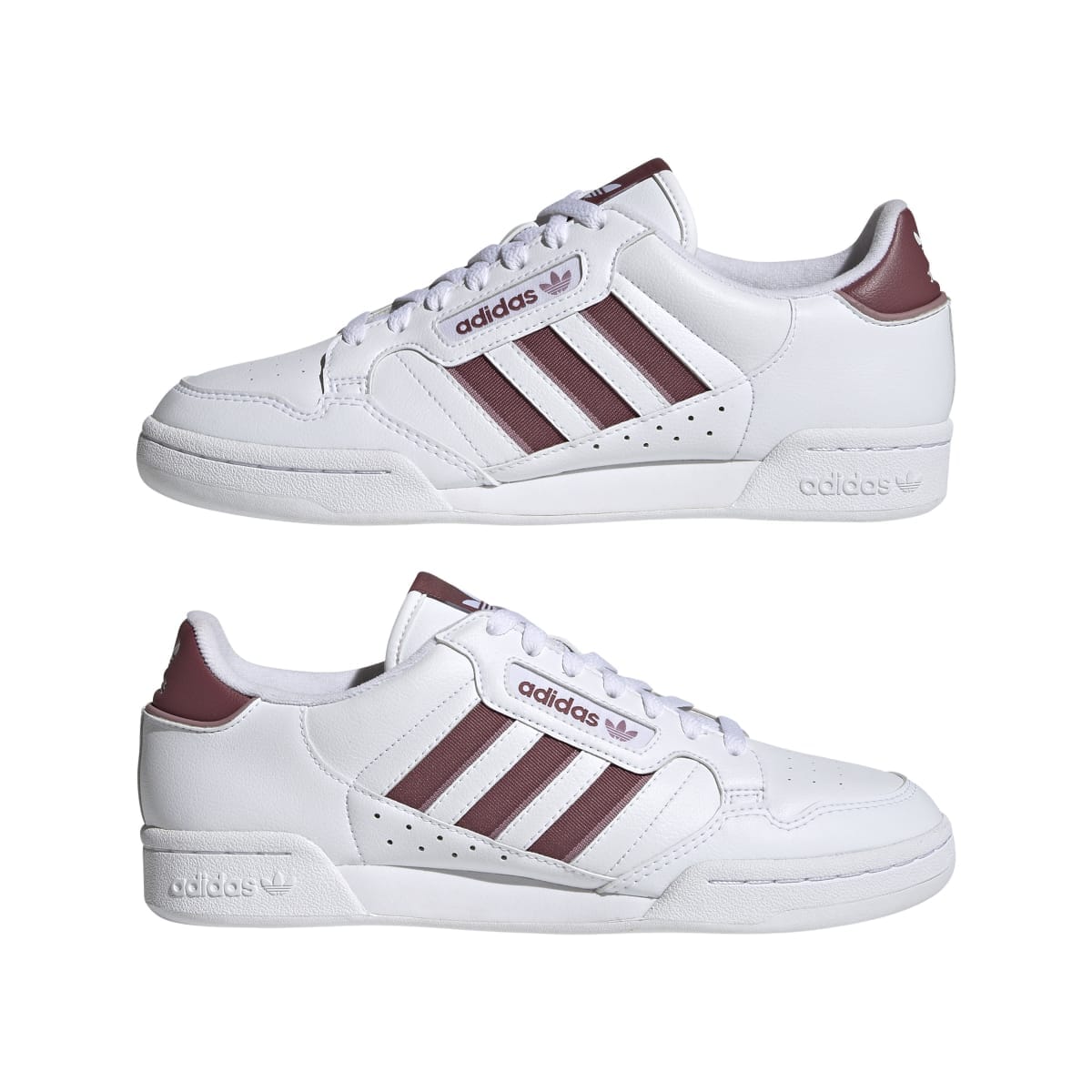 Adidas originals continental 80 trainers white deals