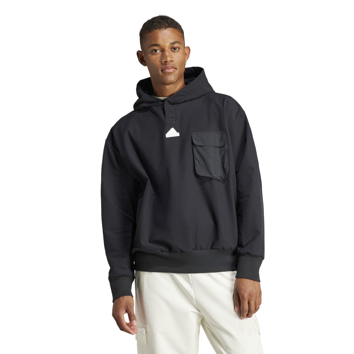 【Adidas コリア】 City Escape Premium Full-Zip Hoodie adidas City Escape Premium Full-Zip Hoodie Black Men's