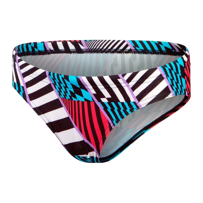 Allover Geometric Graphic Bikini Brief