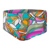 Club Allover Abstract Patterned Swim Brief
