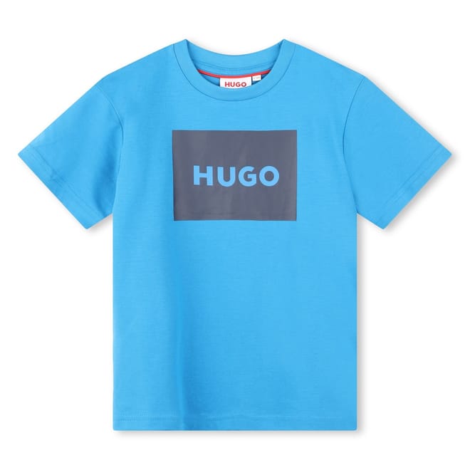 Cotton Large Box Logo T-Shirt Juniors