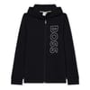 Regular Fit Large Logo Print Hooded Jacket