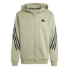 Mens Future Icons 3 Stripes Full Zip Hoodie