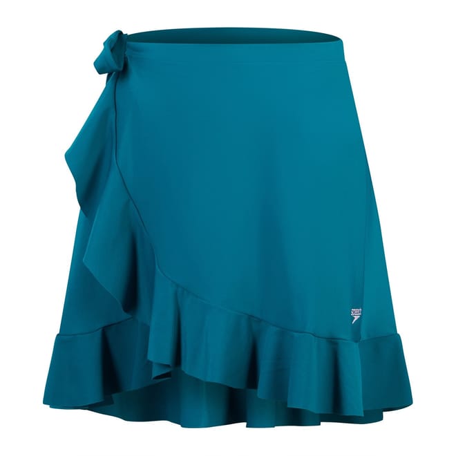 Ruffle Wrap Swim Skirt