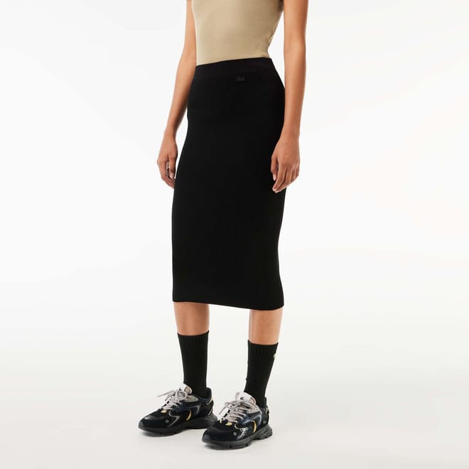 Seamless Knit Penicl Skirt