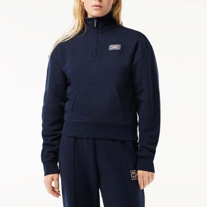 High Neck Zipped Fleece Jogger Sweatshirt