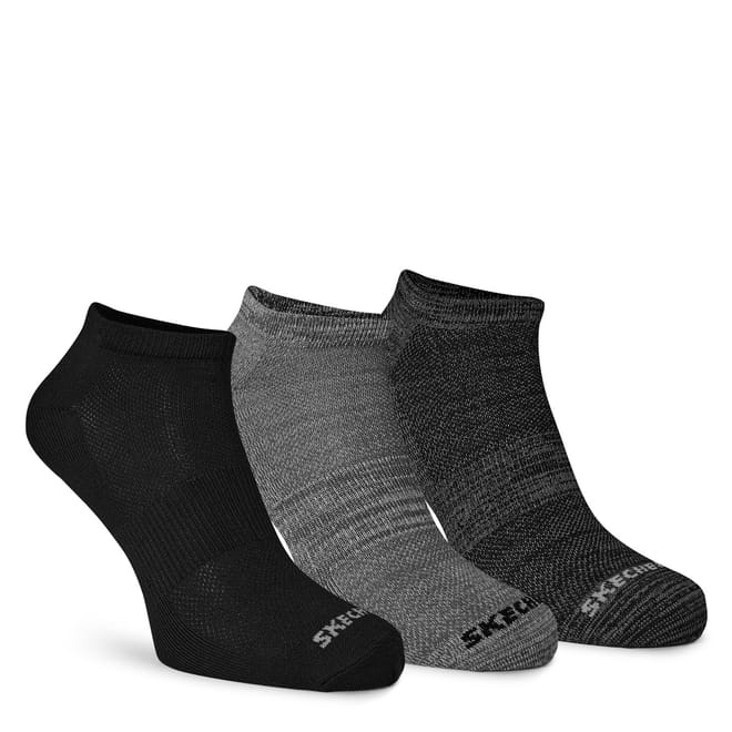 3 Pack No Show Socks