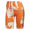Snug Fit Biking Graphic Print Shorts