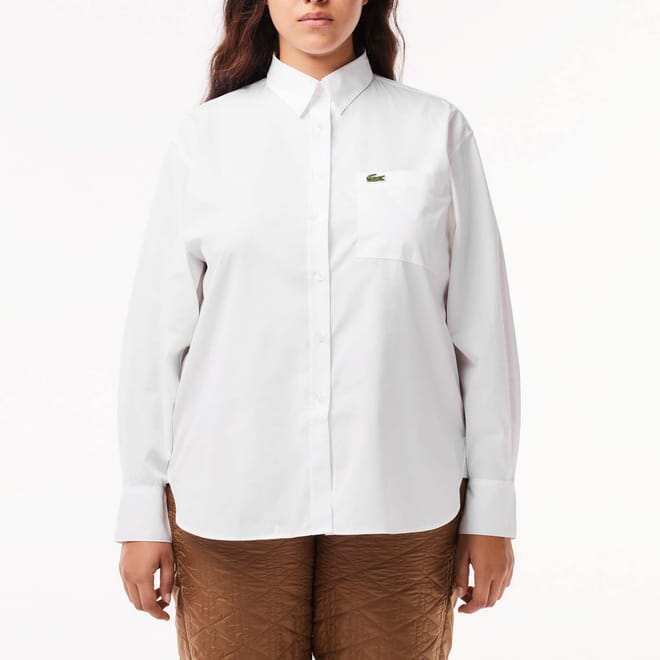 Oversized Shirt With Brest Pocket