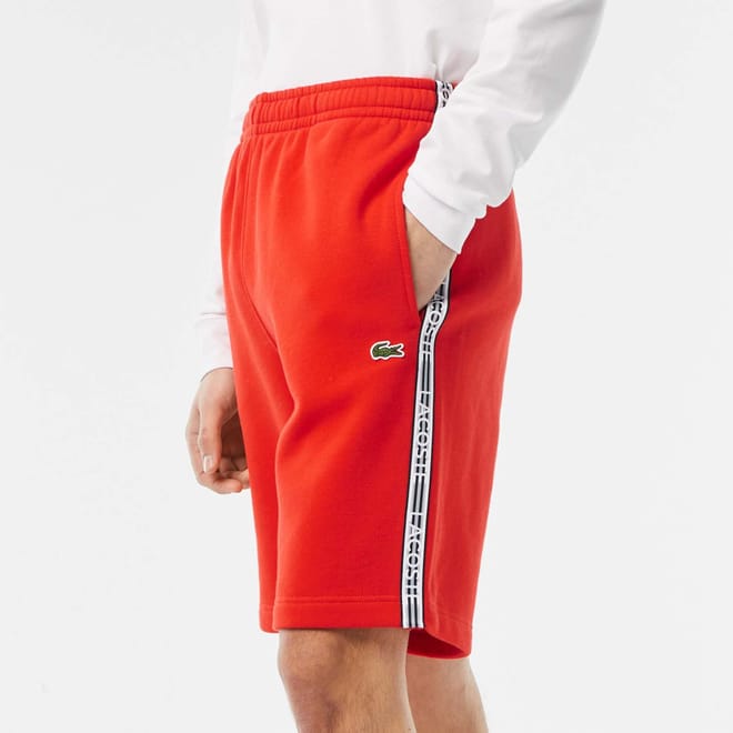 Cotton Flannel Jogger Shorts