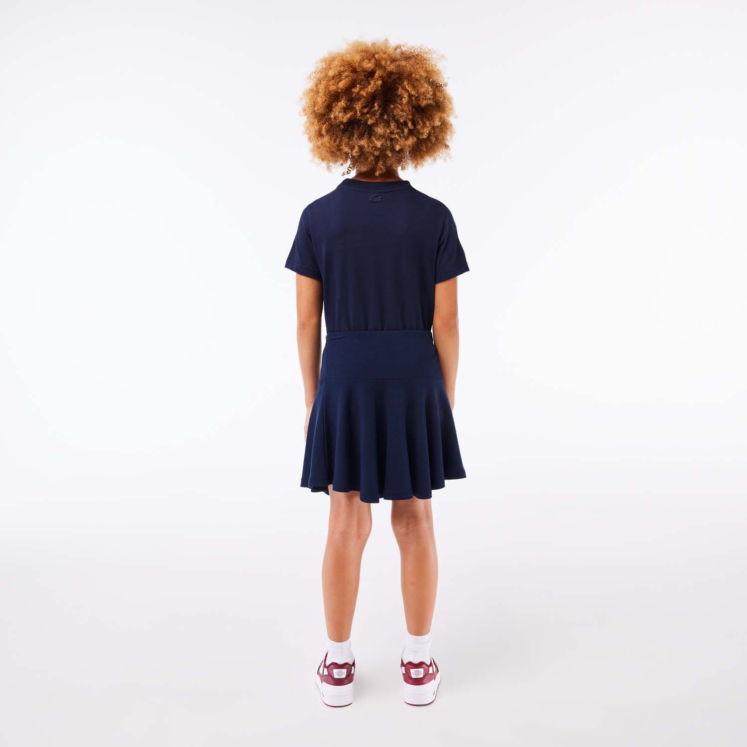 Blue Lacoste Juniors Stretch Mini Skirt Get The Label