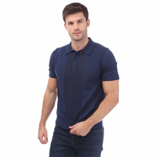 L-Tristano Knitted Polo Shirt