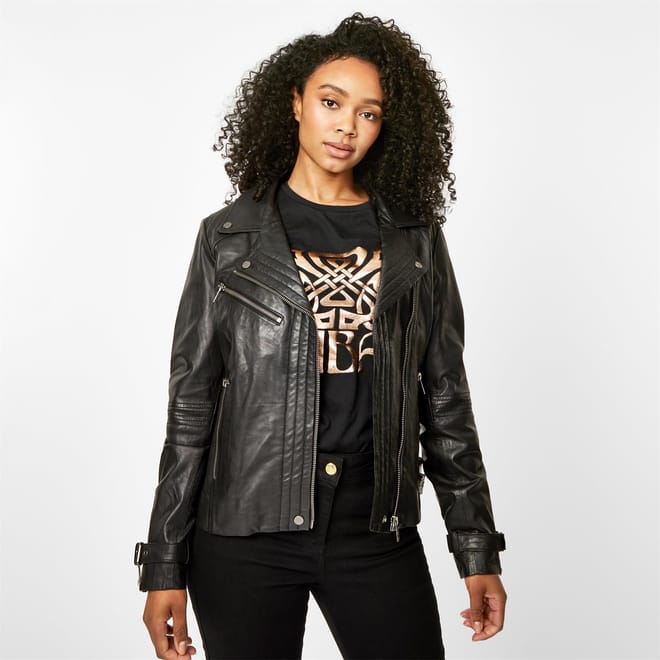 Leather Biker Jacket