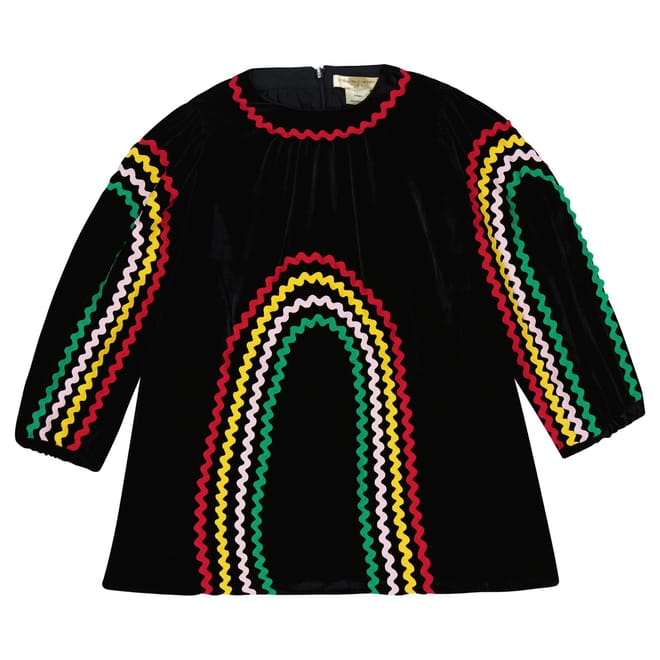 Stella Logo Crew Neck Mini A-Line Dress