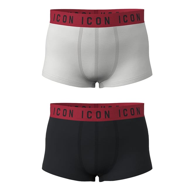 Dsq 2 Pck Icon Boxers